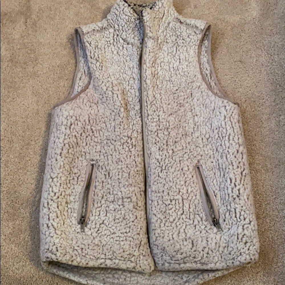 Grey Sherpa Vest